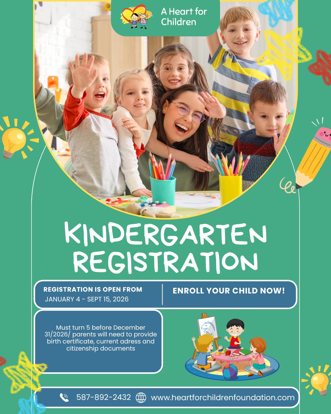 Welcome to Kindergarten!